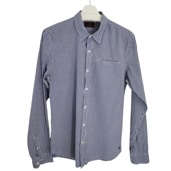 SCOTCH & SODA Gingham Button-Up Shirt large - Picture 7 of 15